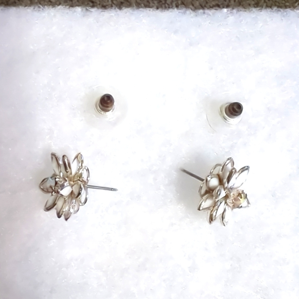 flower Earrings Hypo Allergenic